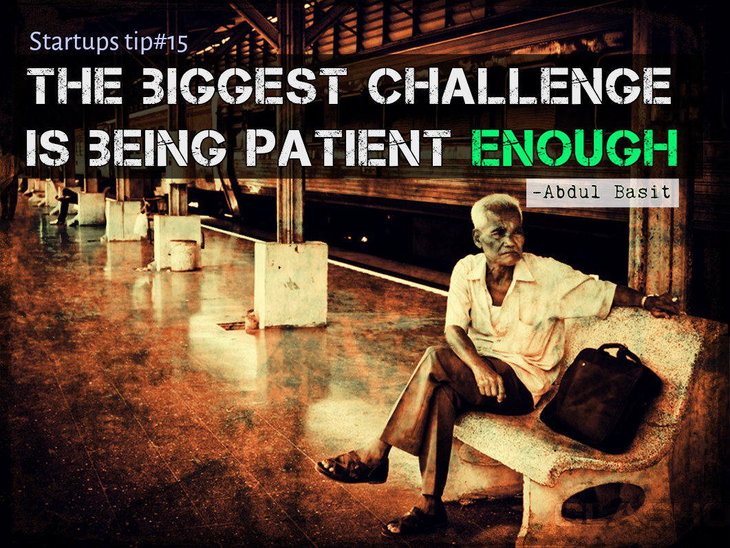 basit153's tweet photo. Startups Tip#15
-Stay Tight- #patience #Tolerance #perseverance #ConsistencyIsTheKey #ChallengeTheTide #startup #Motivation #inspiration https://t.co/dw8glFlm9o