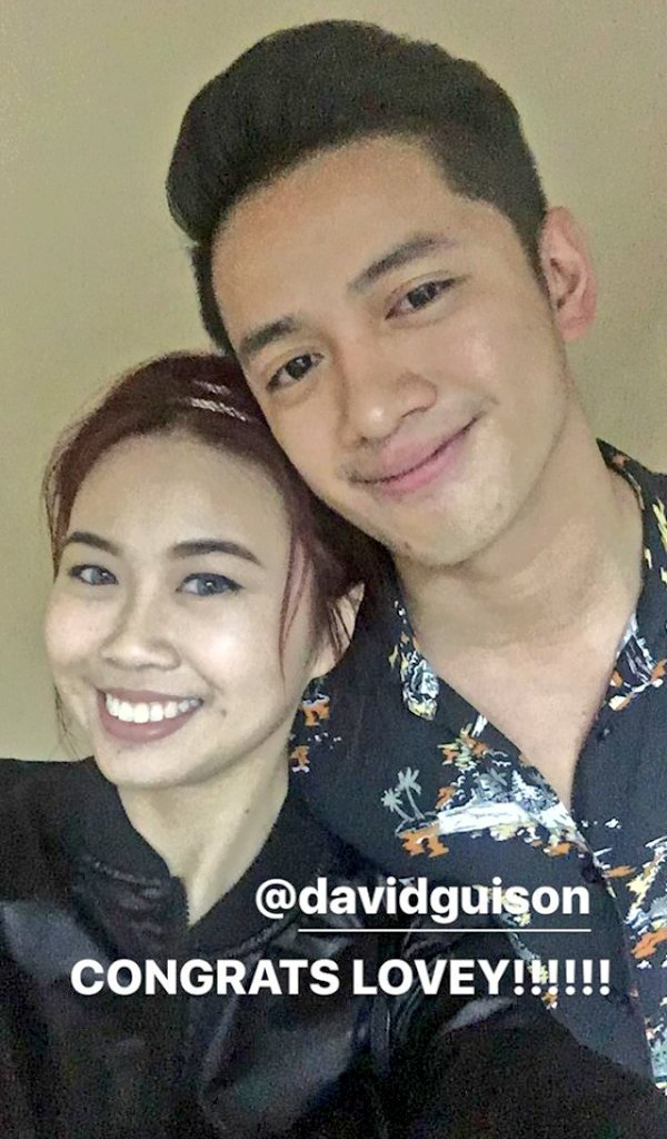 EllaineBrnldz's tweet photo. Congrats @davidguison !!! Yes naman kay @guerrerovina sa 101% support.  #AxeBlackDavid #AxeBlack https://t.co/TYGBg5bAfx
