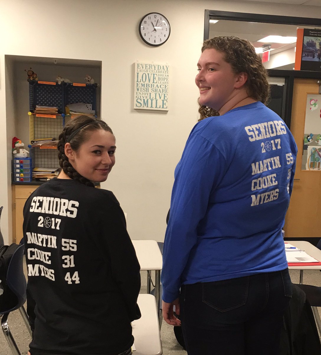MsByatt's tweet photo. Girls basketball senior night tonight @  6:30. Free admission with student ID. Student section blackout. Pls  RT  @QchsSection @BillHarner https://t.co/XMIQd9R47k
