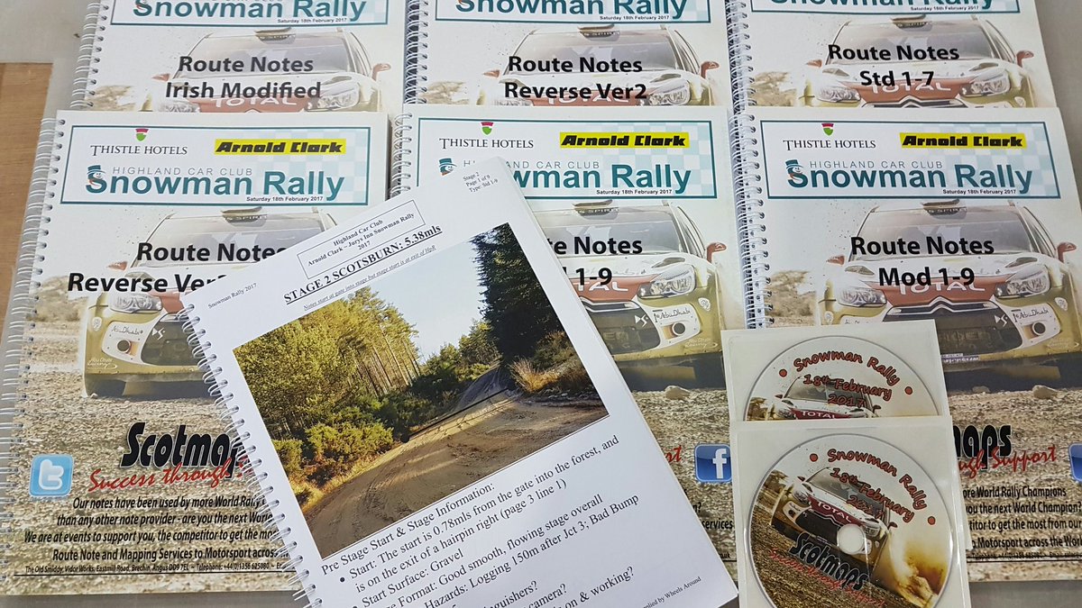 New livery and layout on the notes for 2017. All comments and feedback welcomed. All orders dispatched today