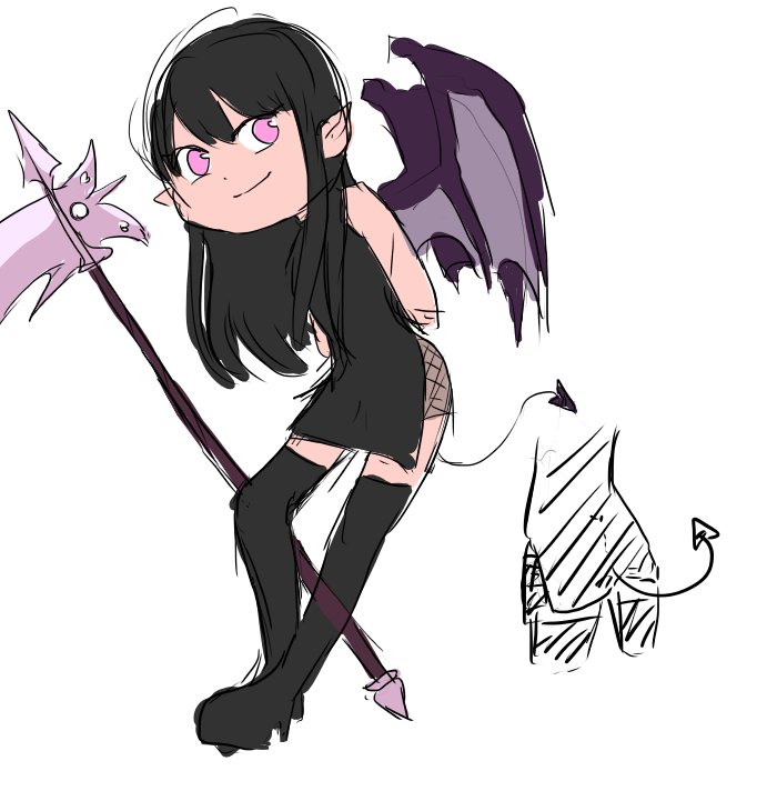 すこやかチキンカーニバル 名前 女の子 種族 悪魔 身長 180cm 寿命 1500年 目色 桃色 髪色 黒 特殊能力 天気を変える 武器 鎌 弱点 聖水 強さ A ランク 相性のいい種族 全て 人外になるとこんな感じ T Co V4dewsx6pf 描いた T Co Ocghtxjeg7