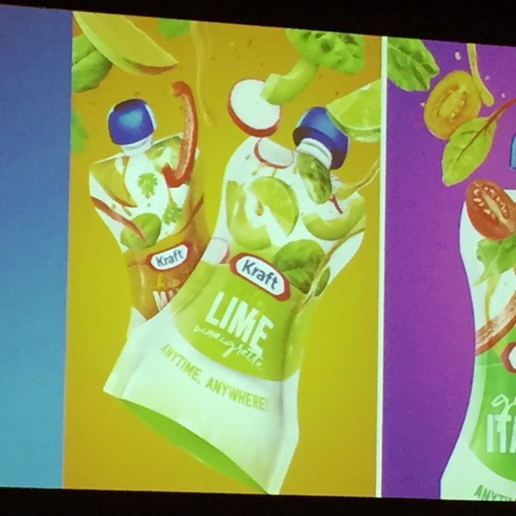 Dennis Calamusa: flexible pkg, often targeted to specific demographics, is coming on strong. #packconf17