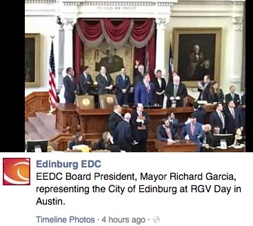 #mayoratwork #futureofedinburg <a href="/cityofedinburg/">City of Edinburg</a>  <a href="/edinburgedc/">Edinburg EDC</a>
