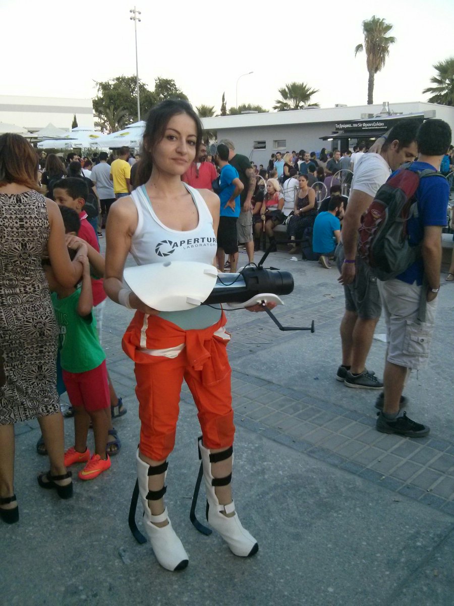 AlcariaCosplay's tweet photo. Photos from Cyprus Comic Con 2015
#portal #CCC15 #CyprusComicCon #cosplay https://t.co/CbydEcN6lh