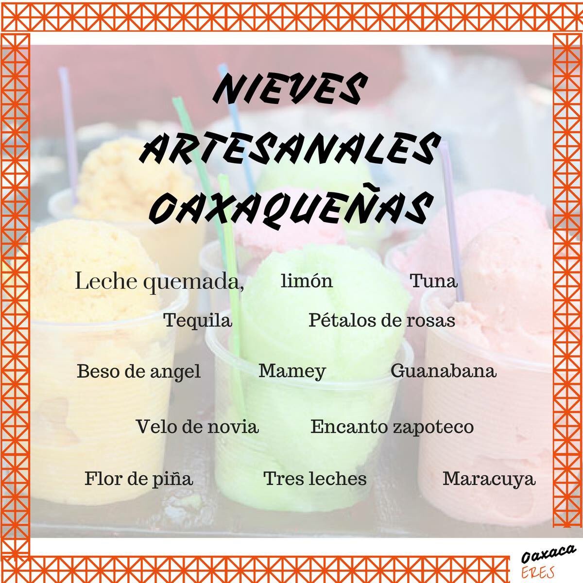 OaxacaERES's tweet photo. ¡La leche quemada es mi favorita!
#NievesArtesanales #Oaxaca #Nieves #Postres #BesoDeAngel https://t.co/sgHEpzRPiu