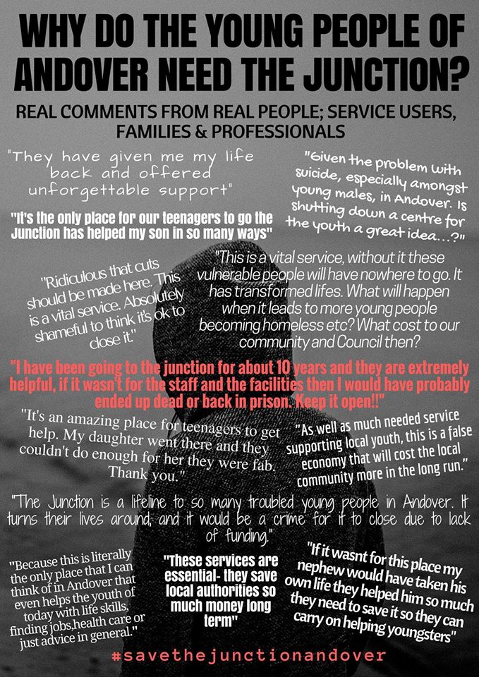 AndoverAction's tweet photo. @professorgreen We need your help so our young people don't lose their lifeline.  https://t.co/5c5duAuJxV https://t.co/BQBQOTtk78