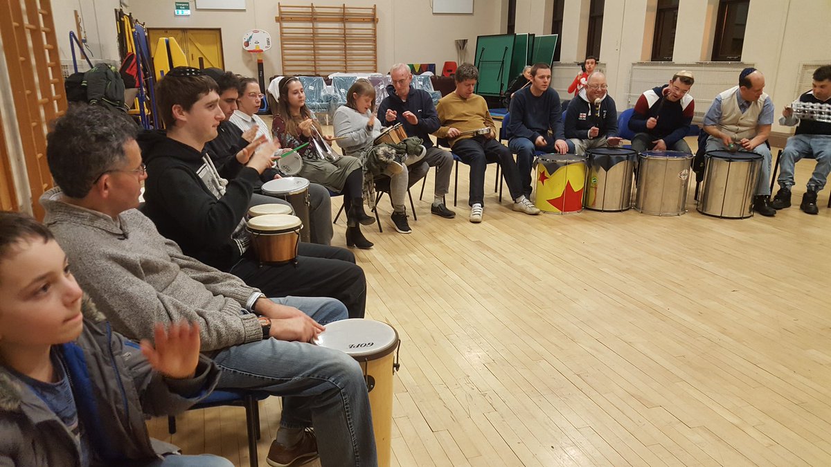 Friendship_Mcr's tweet photo. Absolutely loved #drumming with Rome from @bangdrumUK this eve! What a fab evening enjoyed by everyone! #gettingmusical #BetterTogether https://t.co/0j3pkQFCDI
