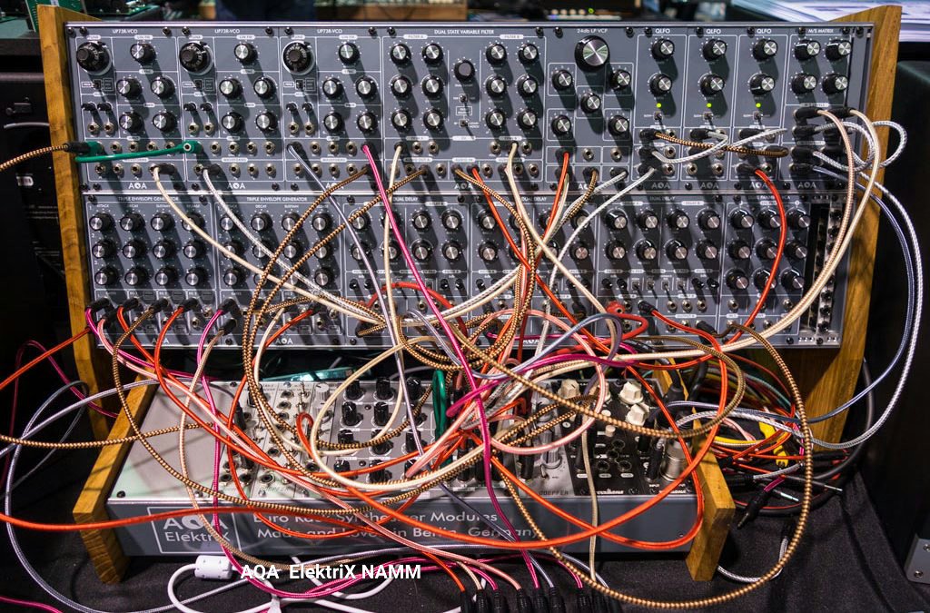 AqaElektrix's tweet photo. AQA ElektriX @ NAMM 2017 Full Modular Case &amp; AQA ElektriX Patch  Cables THX https://t.co/WUFY5JDvUD