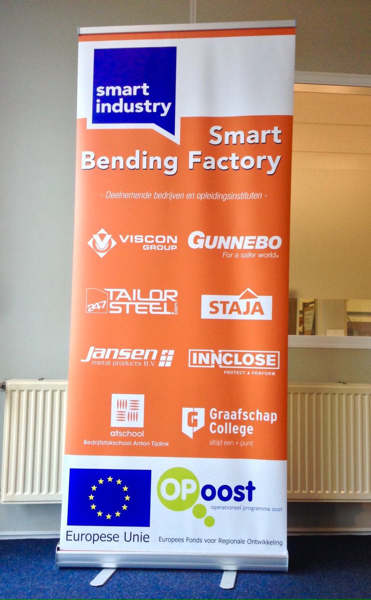 JansenMetalProd's tweet photo. #smartindustry is voor ons #slimmerwerken en #snellerreageren #snellerproduceren met #slimmesoftware #smartbendingfactory @IndustrySmart https://t.co/xbwRuYQitd