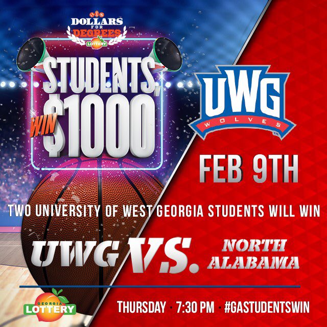 UWGSMS's tweet photo. #GAStudentsWin Come out and Support our Wolves Feb.9 https://t.co/gbQG99TCce