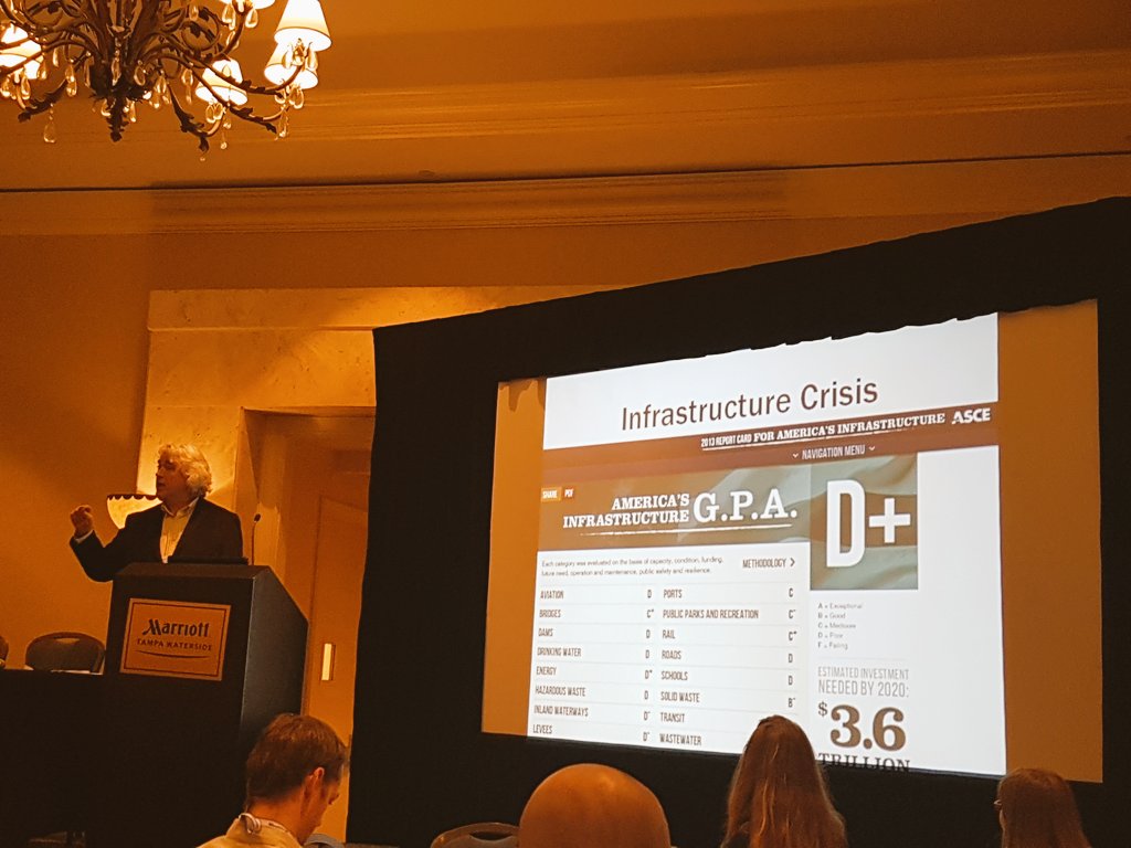 MaithDas's tweet photo. Admiring a fellow Midwesterner's thoughts and insights on the current state of US infrastructure. 🌉🛤
Thank you, Bill Stowe! 
#waterYPsummit https://t.co/SFidlBLDVg
