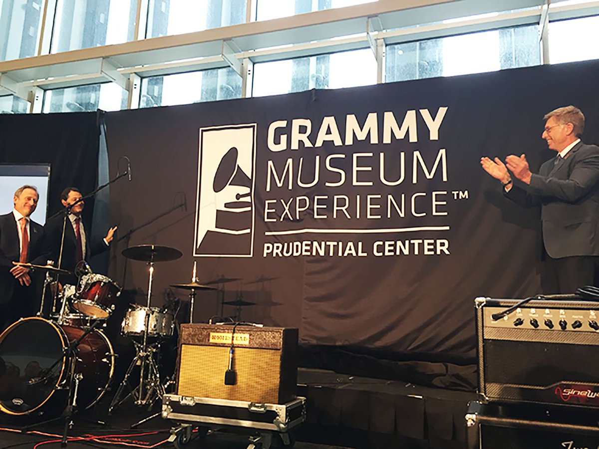 #ICYMI: Today we joined @PruCenter to announce @TheGRAMMYMuseumExperience here in #NewarkNJ. #WeAreNewark
