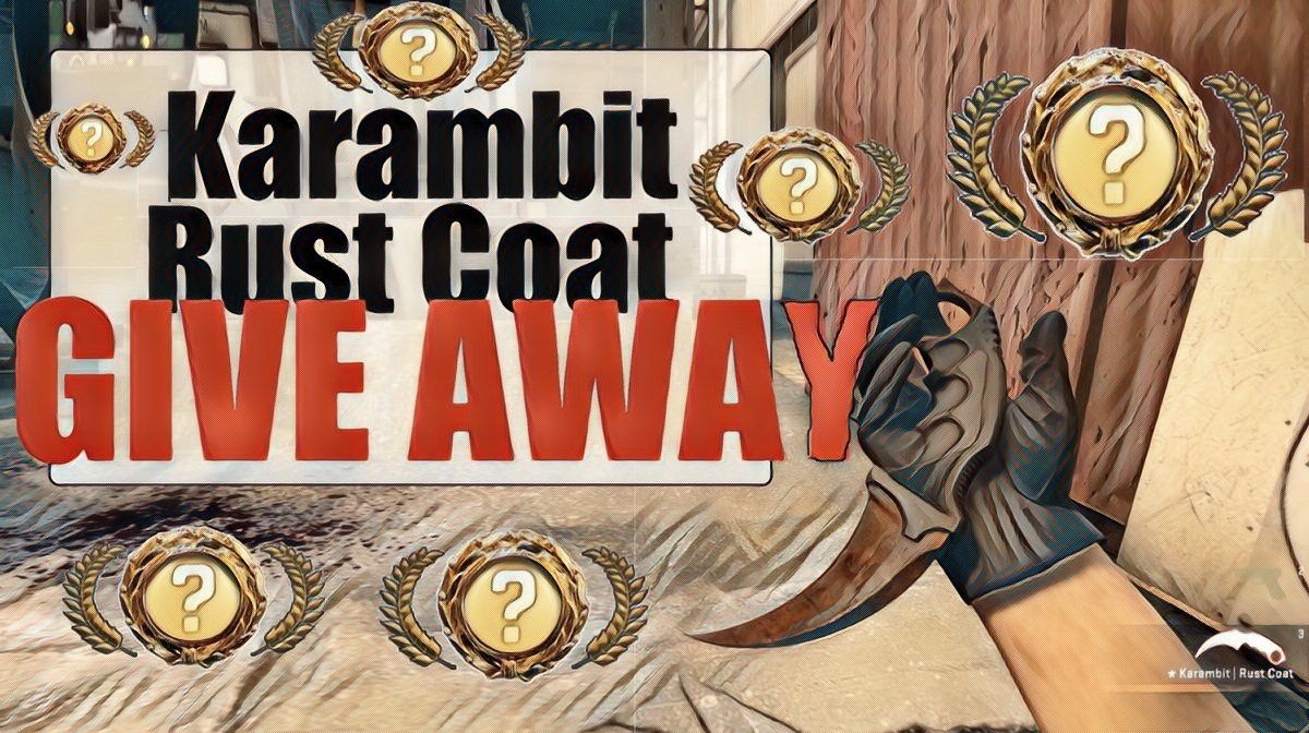 MainGame6's tweet photo. ★Karambit | Rust Coat #CSGOgiveaway★
 TO WIN:F+R
Visit- https://t.co/1OE9Ze4DLy … …  #skinsogood #giveaway #csgofreeskins https://t.co/HoF46ajB9e