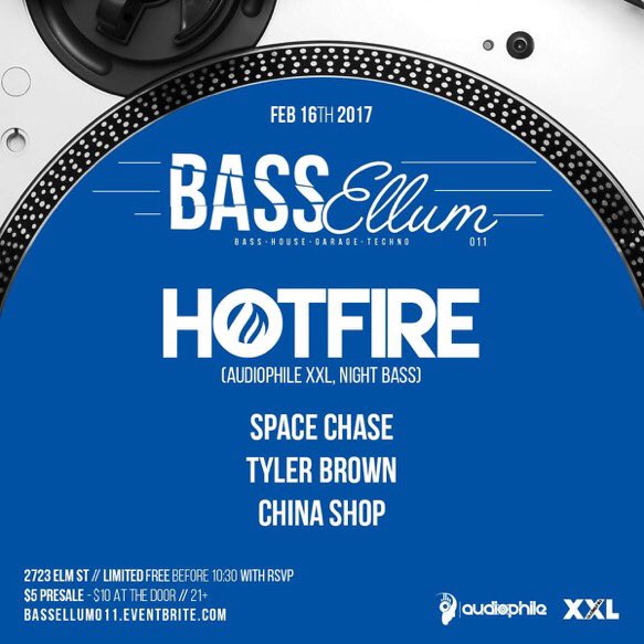 TheCorpMusic's tweet photo. Still can't believe it! But we are opening up for @HotfireMusic on the 16th for @BassEllum thanks to our friends at @audiophile_recs 🙌🏽🙌🏽 https://t.co/QFF6f1ZM0F