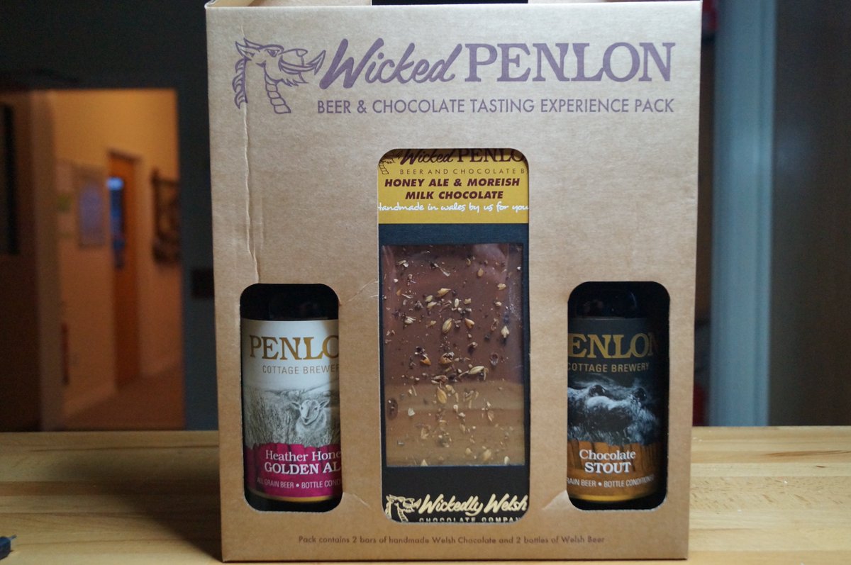 Beer and Chocolate pack now in stock and available from YHA Borth <a href="/PenlonBrewery/">Penlon Brewery</a> <a href="/YHAOfficial/">YHA England & Wales</a>