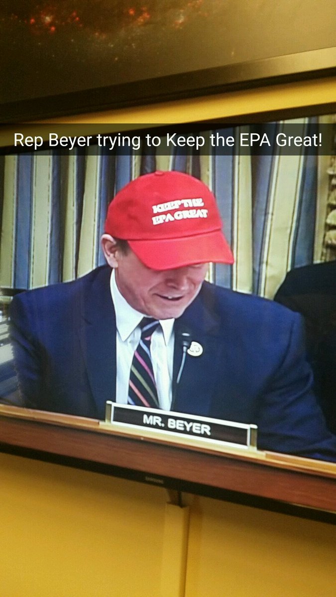 ThaddeusScott's tweet photo. Awesome swag from @RepDonBeyer at today's @HouseScience cmte hearing. #KTEG https://t.co/BHgQu9rWiJ
