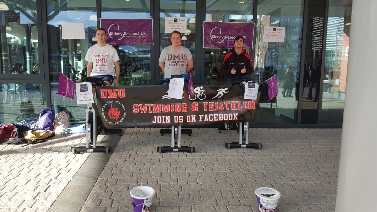 DMUSwimAndTri's tweet photo. @DMUVC fancy coming and visiting us on our #24hrcycle ? Every bit of support help 🏊🏃 https://t.co/lQFtQRvpCH