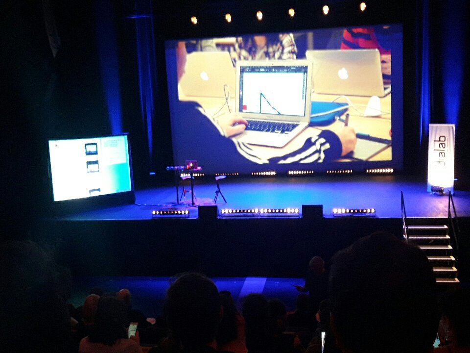 LesNaturistes's tweet photo. Ça y est, 2 semaines de travail intense et ce projet qui se termine ! Place aux pitch ! #hyblab #stereolux https://t.co/yFoEAvWNEO
