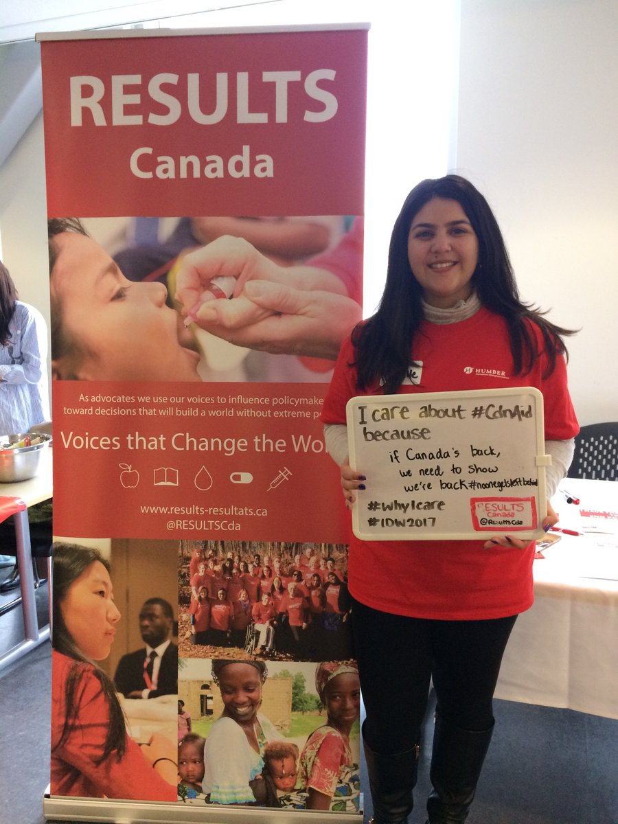 ResultsCda's tweet photo. "if Canada's back, we need to show we're back" - @nurelle_m #whyIcare #CdnAid #IDW2017 https://t.co/UkyBogWZie
