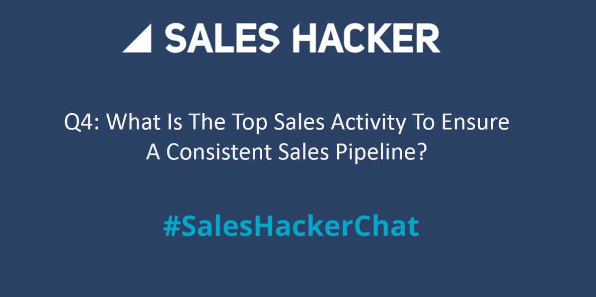 GTMnow_'s tweet photo. Question 4 to live! @noahgee #SalesHackerChat https://t.co/Xvrnbu6bu6