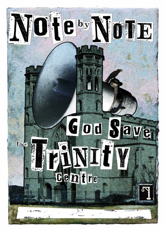 TrinityBristol's tweet photo. Pledge to receive limited edition screen-print by @JamesCauty &amp; @L13LIW &amp; help #FixupTrinity @KLF_Updates @Orbinfo 
https://t.co/KdzAI3SS0M https://t.co/8JWDUQ00tA
