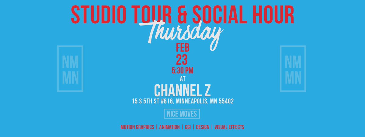 nice_moves's tweet image. ICYMI: The @channelZedit Studio Tour | Social Hour is only two weeks away!!!
Help us get a head count - RSVP here:
ow.ly/y6mj308LUFU