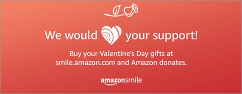 Just one week to Valentine's Day. Shop through Amazon Smile &amp; support us with your purchase. smile.amazon.com/ch/81-0567790  
 #specialopssurvivors