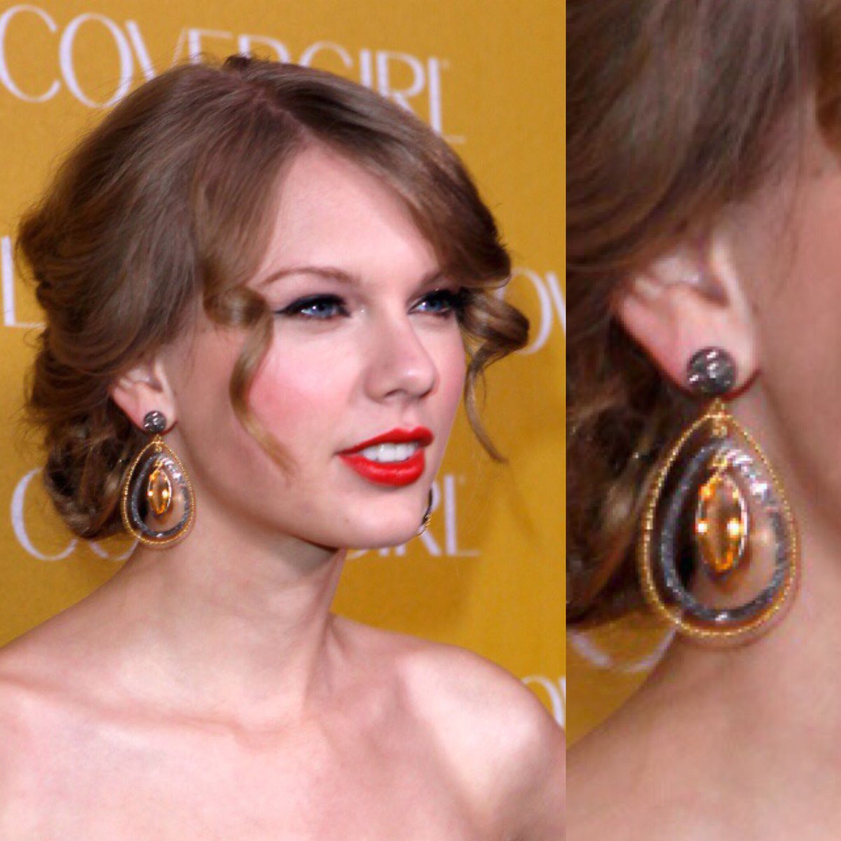 TaylorSPolls's tweet photo. Which earrings? Vote below! #TaylorSwiftNOW #TaylorSwift #Swifties #earrings #jewelry #redcarpet #10YearsOfTaylorSwift https://t.co/7QAiOllgSj