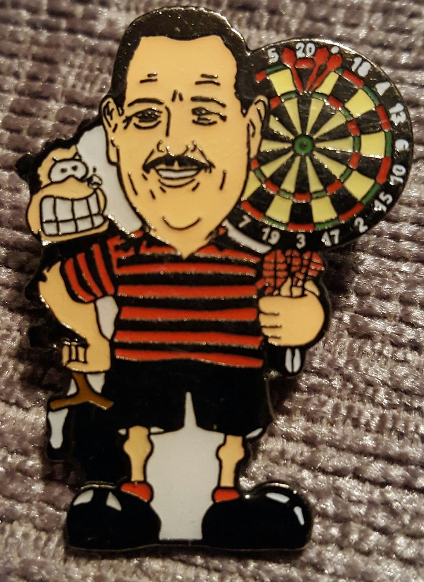 MenaceFans's tweet image. Lovely enamel pin badge of the legend Dennis "The Menace" Priestley.