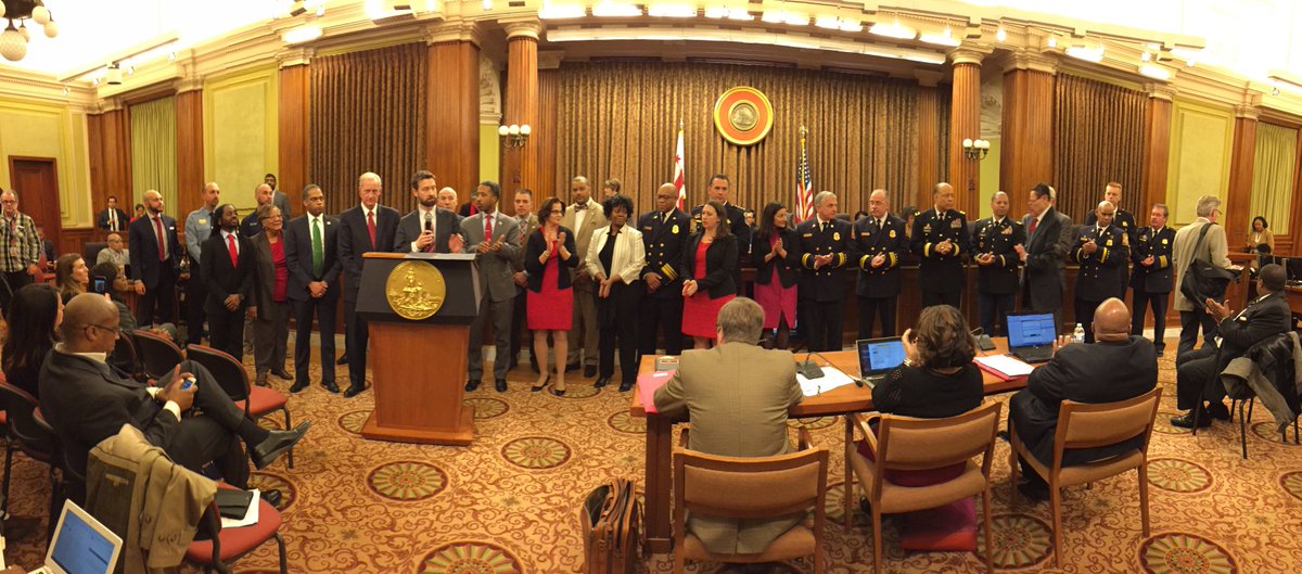 OUC_DC's tweet photo. @charlesallen and @councilofdc resolution acknowledging efforts of @DC_HSEMA @dcfireems @DCPoliceDept @DCNationalGuard @311DCgov #inaug2017 https://t.co/aTYUfAbFum