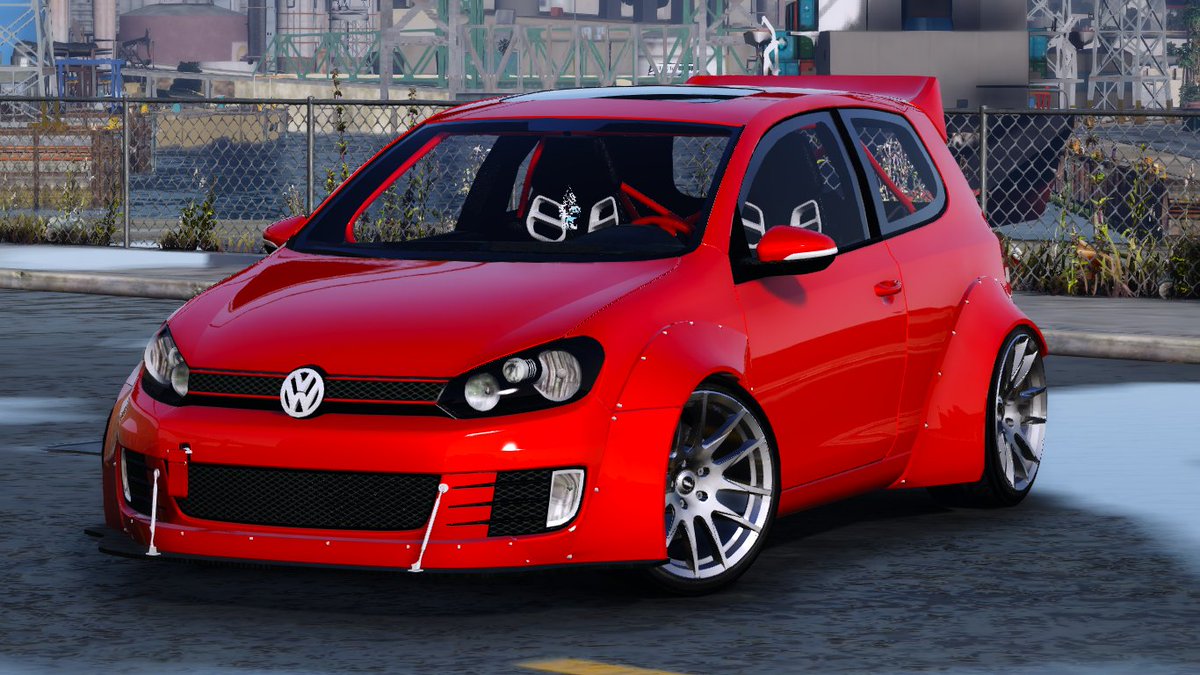 Just_Rik0's tweet photo. #GTAV #GTAVMOD #GTAOnline #GTAPhotographers #GTAVPC #GTAMODDING #Volskwagen  #Golf #MK6 #GTI #Wideboody #Overfended #FourthCore #D3NKE https://t.co/pfzZLK1OwH