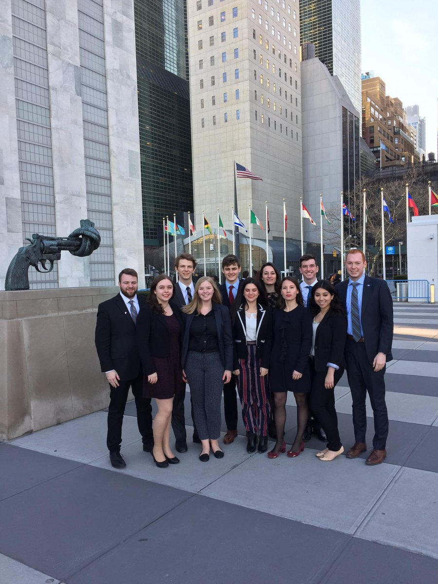 IRSAMInc's tweet photo. IRSAM is at #UNHQ in #NYC! The delegation of 11 @McGillU students are attending #CSocD55 and have meetings with diplomats from 9 countries. https://t.co/sbFIYOSO2d