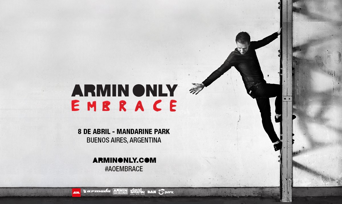Ya somos TT en Twitter !!!!
Armin esta llegando a #MandarinePark 
<a href="/arminvanbuuren/">Armin van Buuren</a> @ArminOnly