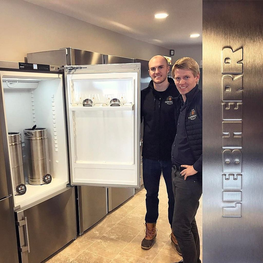 The staff at <a href="/cowbellbrewing/">Cowbell Brewing Co.</a> will be enjoying a perfectly chilled beer from their #Liebher… ift.tt/2jYP5oh