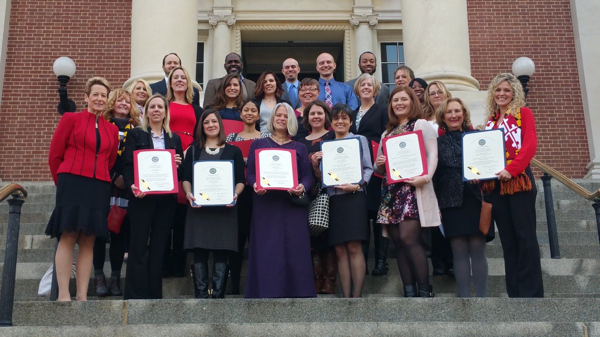 MdPublicSchools's tweet photo. Maryland's amazing 2016-17 Teachers of the Year are in Annapolis today, being honored by the Maryland General Assembly! https://t.co/UiMmAWoLxB