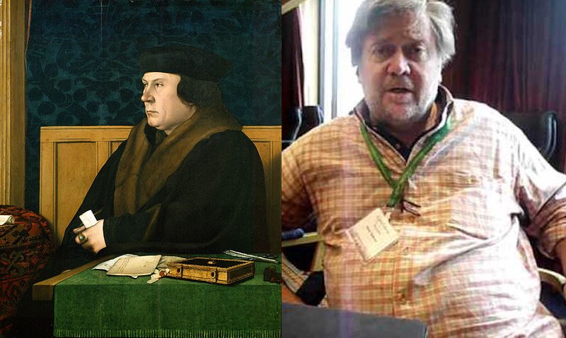 real_HenryVIII's tweet photo. Tired of people comparing #SteveBannon to #ThomasCromwell. PATHETIC. Crommie would have cleaned up inept #DonaldtheFirst rule by now. https://t.co/Uk2A5C6WlK