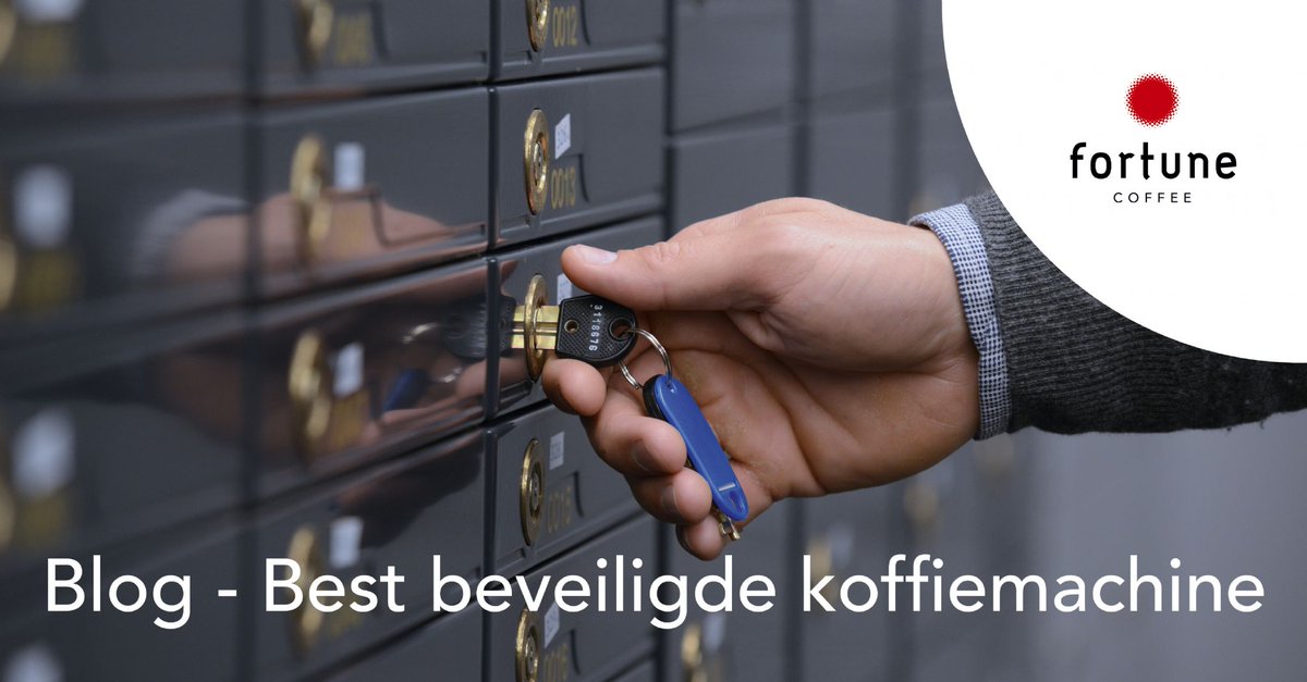 De meest beveiligde #koffiemachine van NL staat in Eindhoven, Passio E van Fortune Coffee:   p3e.nl/_VDK