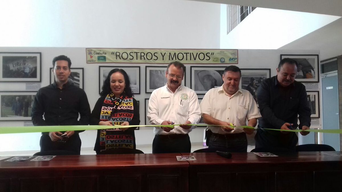 EmilioZarateR's tweet photo. Inauguran en la UTRC exposición "Rostros y Motivos de la Región Carbonífera y Cinco Manantiales"... https://t.co/IeFoQo941f