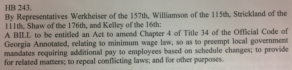 capitol_REB's tweet photo. Anytime it says preempt I get worried #gapol #hb243 https://t.co/4rcHxWShLY