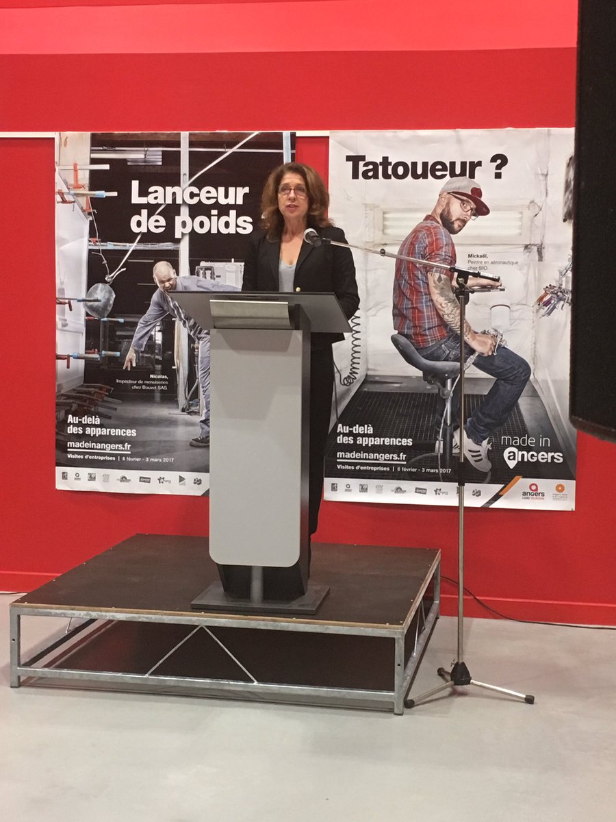 laure496's tweet photo. 145 entreprises dont 25 nouvelles ouvrent leurs portes pour #madeinangers @veromaillet 1er événement #tourisme découverte économique #Angers https://t.co/fPWzw2hLYu