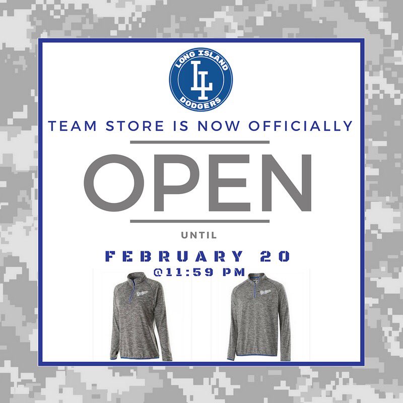 lidodgerslax's tweet photo. Hurry and get your official Dodgers gear before it closes in just 2 weeks! https://t.co/Zcmu9xOTjV #RollGers https://t.co/AmBAr2NAPS