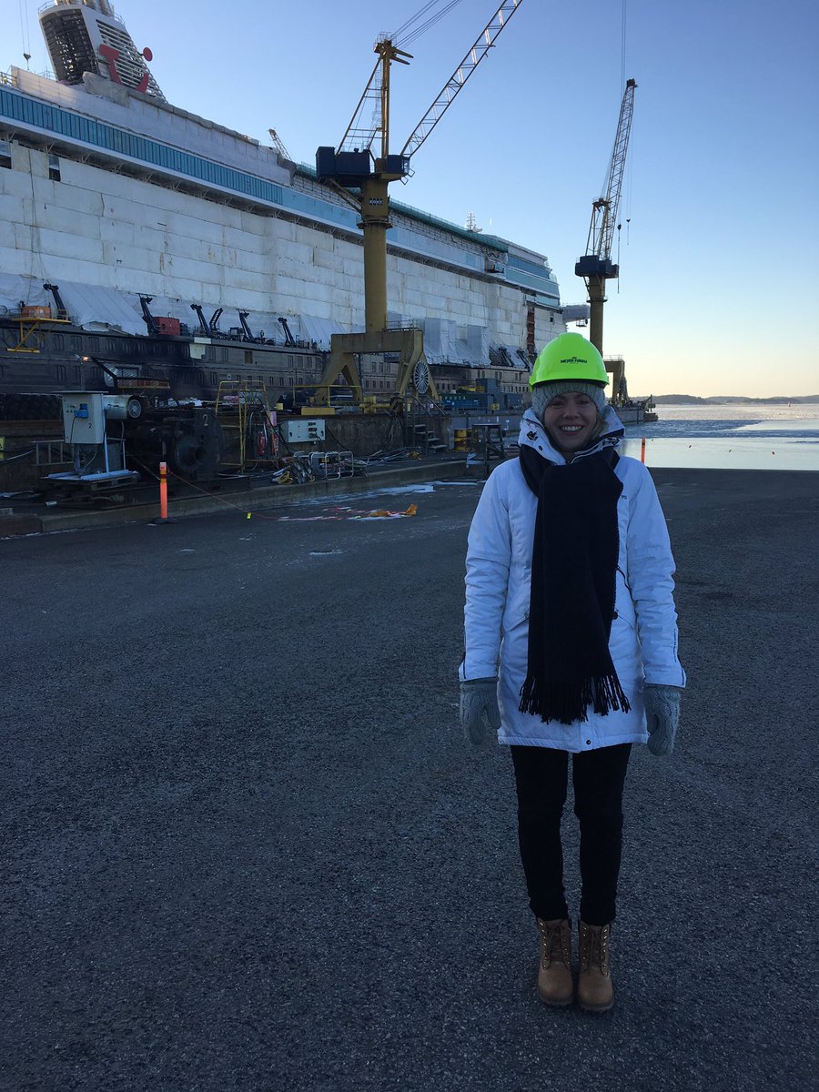 Mielenkiintoinen #turku, jossa pääsee opastetulle kierrokselle myös #meyerturku #telakalle