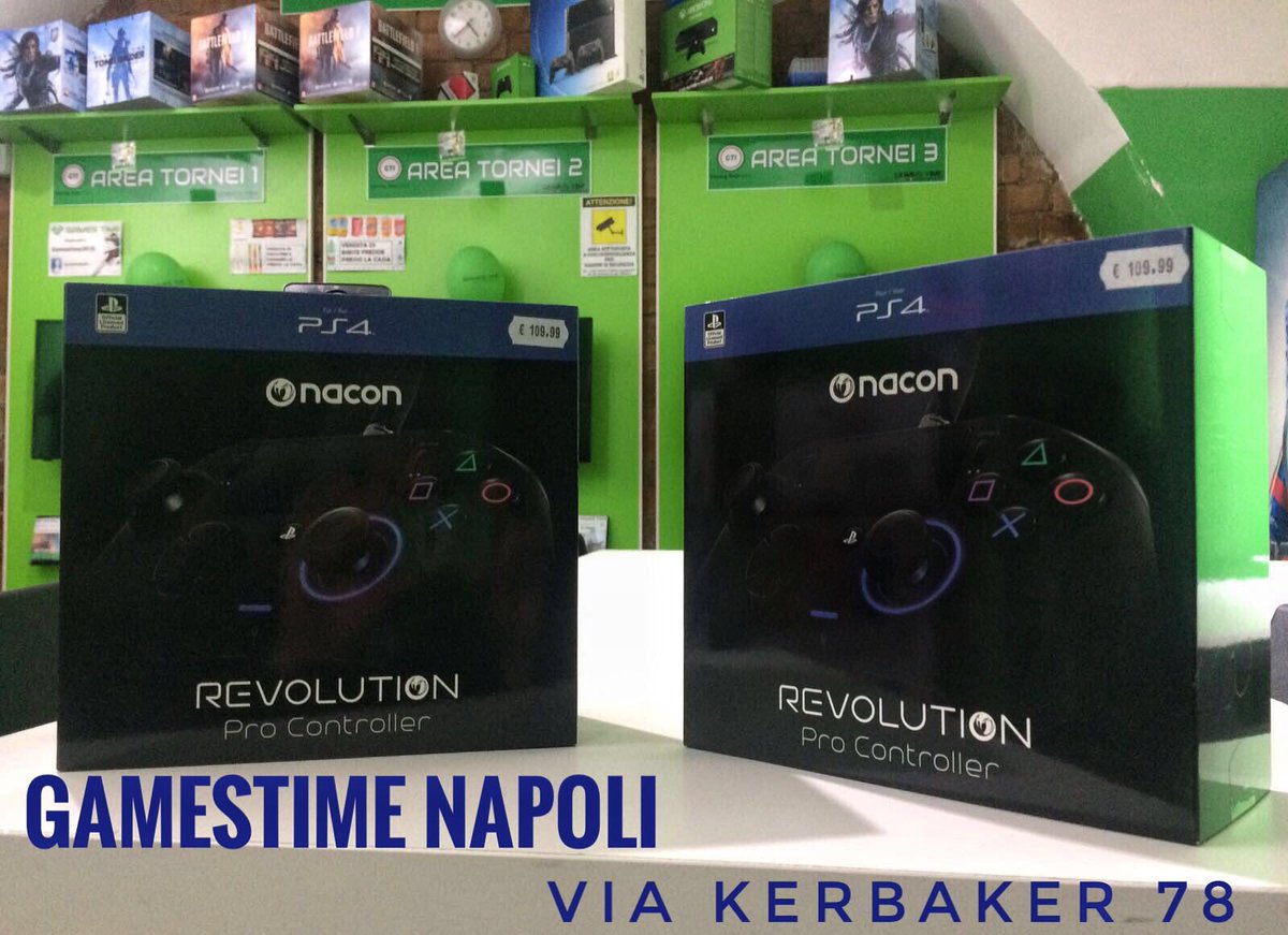 GamestimeNapoli's tweet photo. 🎮#nacon #ps4 disponibile al #gamestimenapoli 💪🏽 https://t.co/mpIpeGzz4W