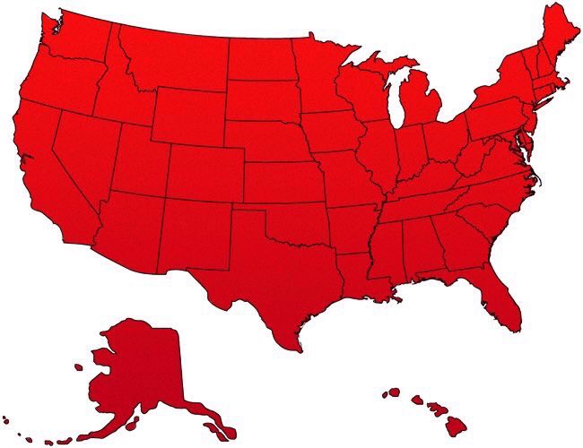 CommitConserv's tweet photo. Breaking news: Actual map of where Betsy DeVos is Secretary of Education #ConfirmBetsy #confirmDevos https://t.co/ZltWb3G09J
