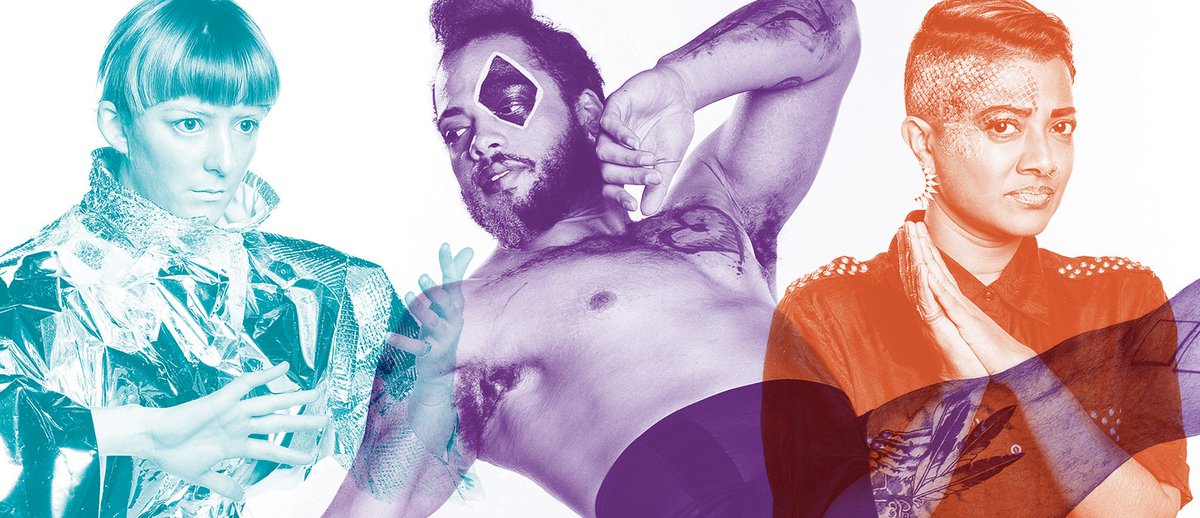 buddiesTO's tweet photo. #rhubarb38: Indigenous comedy group Manifest Destiny's Child premieres their new sketch show, Nasty Kwe, Feb 17. https://t.co/w1M37o2078 https://t.co/4M0jAHMpYI