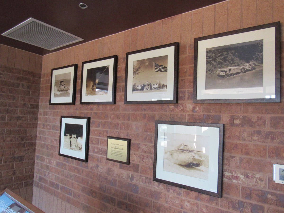 PuebloCC's tweet photo. @PuebloCC put on display new photos from WWII, enter from the Home of Heroes Statues to view the photos. https://t.co/sMQDLb3kEW