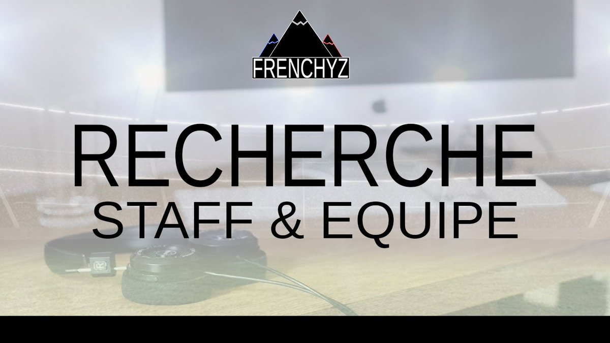 TeamFrenchyz's tweet photo. Bonsoir, nous recherchons toutes types de staff et une équipe COD (PS4)

Contacter nous en DM si vous êtes intéresser #RT
@ltsTOYZ @ScrimsX https://t.co/osb8Be2Sgz