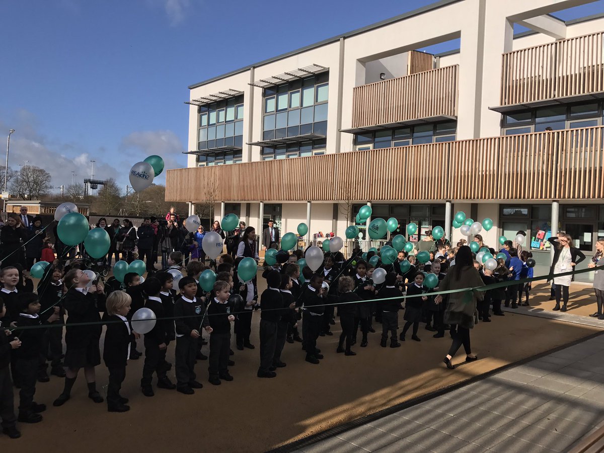 cathiepaine's tweet photo. Wonderful day for our Reading family of schools - the end of a journey of building this haven - and the start of the next chapter! #GreatDay https://t.co/MWDhiYPKuT