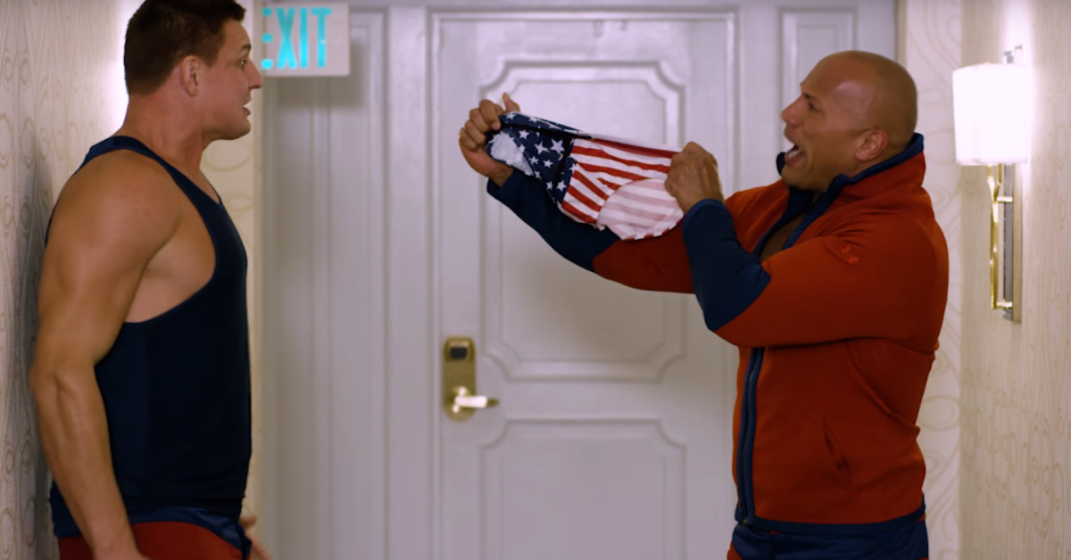 instacutecanada's tweet photo. Watch The Rock and Gronk Get Ridiculously… https://t.co/yJFimN20KA #Entertainment #Baywatch #Rob_Gronkowski #Maxim_Video #Entertainment https://t.co/IVa7rrPDu3