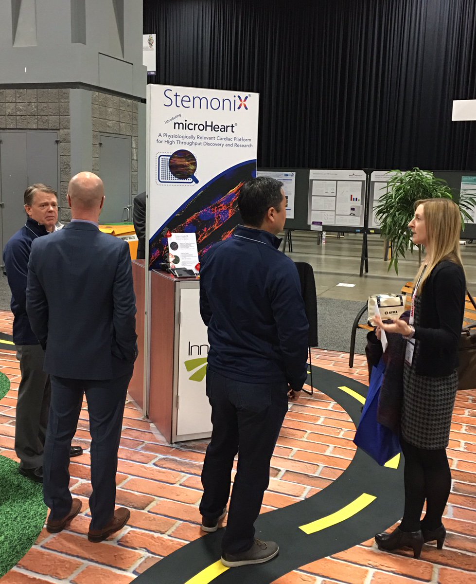 StemoniX's tweet image. Come over to Innovation AveNEW to learn about #microHeart as a breakthrough in drug discovery. Booth 1637 at #SLAS2017